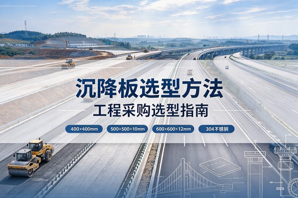 资兴沉降板选择方法