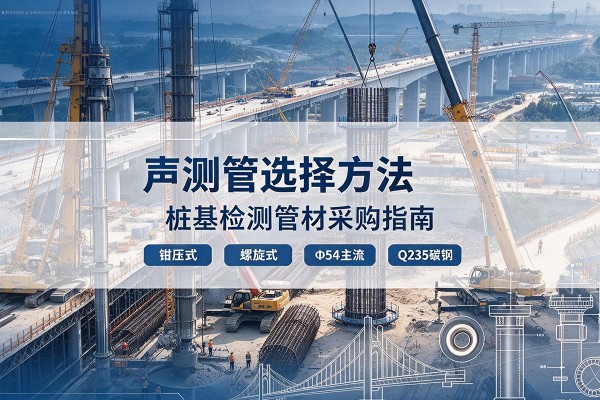 资兴声测管选型标准