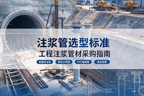 资兴注浆管选型标准