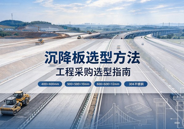 资兴沉降板选择方法
