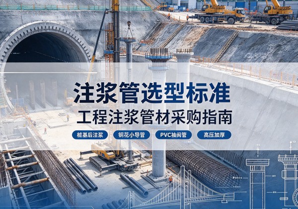 资兴注浆管选型标准